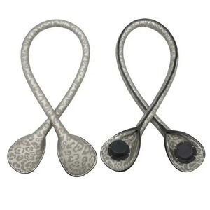 NWT Versa Tote Strap Silver Cheetah